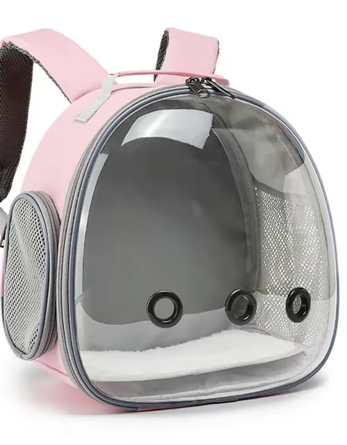 Load image into Gallery viewer, New Bird Carrier Small Pet Travel Bag for Small Parrot Lightweight Portable Backpack Sugar Glider Hamster Cage 12.6Inch Tall
