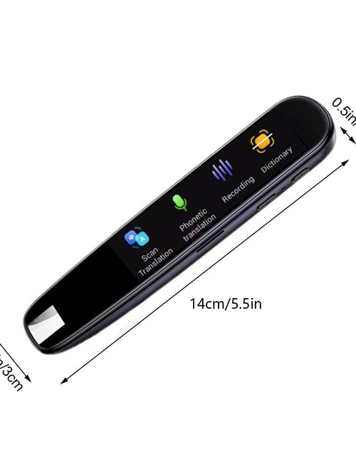 Load image into Gallery viewer, Translation Pen, Smart Pen, Memory Included Offline Photo Translation Service Electronic Smart Touchscreen Scanning Translation Pen (Pink, Abs)
