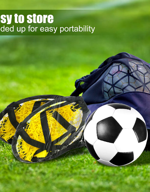 Load image into Gallery viewer, Soccer Football Target Net Foldable Football Training Net Soccer Training Equipment for Football Game Design Target Training
