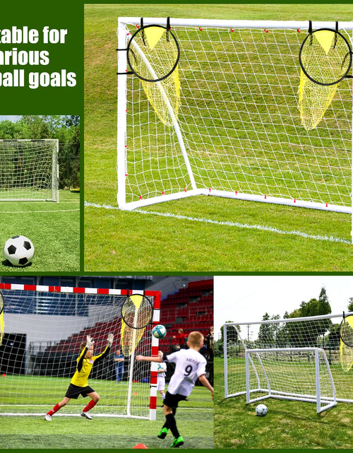 Load image into Gallery viewer, Soccer Football Target Net Foldable Football Training Net Soccer Training Equipment for Football Game Design Target Training
