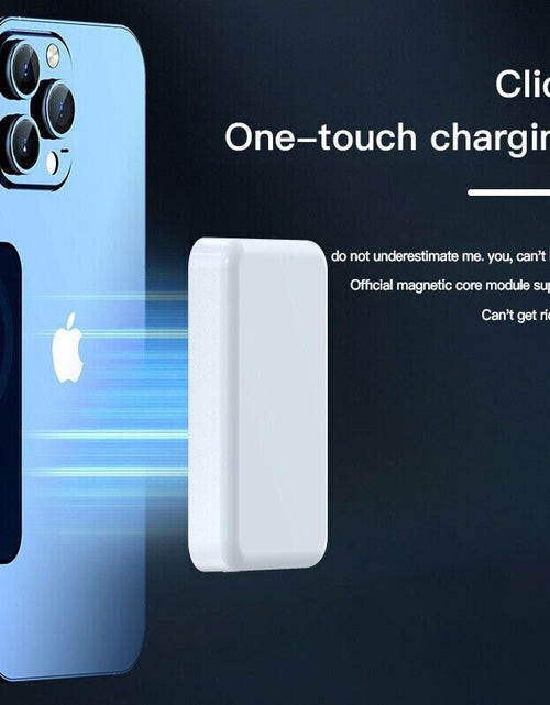 Load image into Gallery viewer, 10000Mah Power Bank Magnetic Battery Pack Wireless Charger for Iphone 14/13/12
