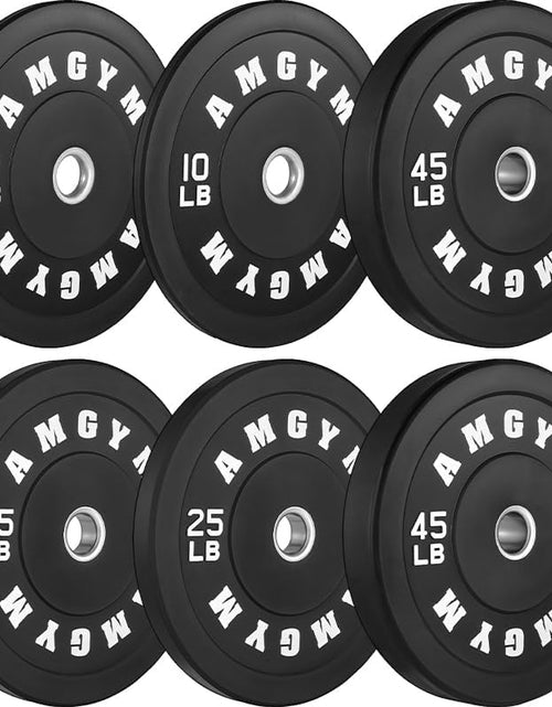 Load image into Gallery viewer, LB Bumper Plates Olympic Weight Plates, Bumper Weight Plates, Steel Insert, Strength Training
