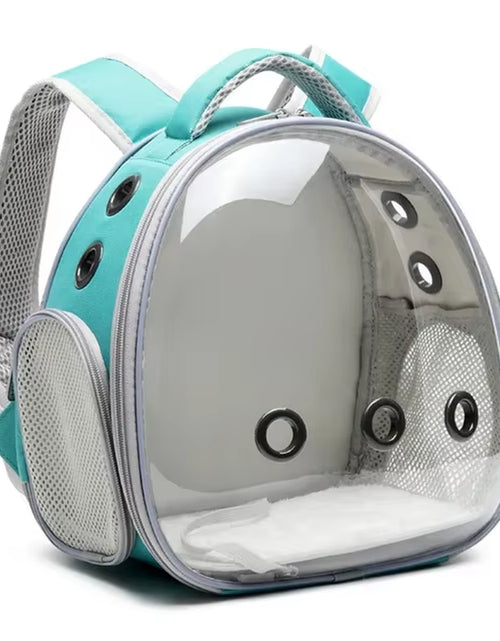 Load image into Gallery viewer, New Bird Carrier Small Pet Travel Bag for Small Parrot Lightweight Portable Backpack Sugar Glider Hamster Cage 12.6Inch Tall
