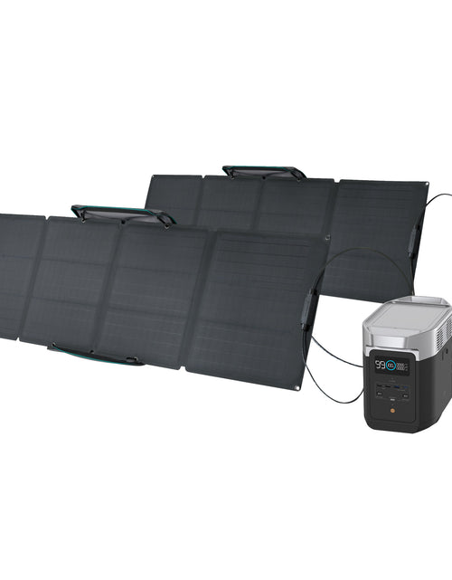 Load image into Gallery viewer, DELTA 2 Portable Power Station with 2-Piece 110W Solar Panel
